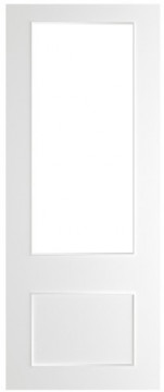 Image of SANDRINGHAM GLAZED FD30 WHITE Primed