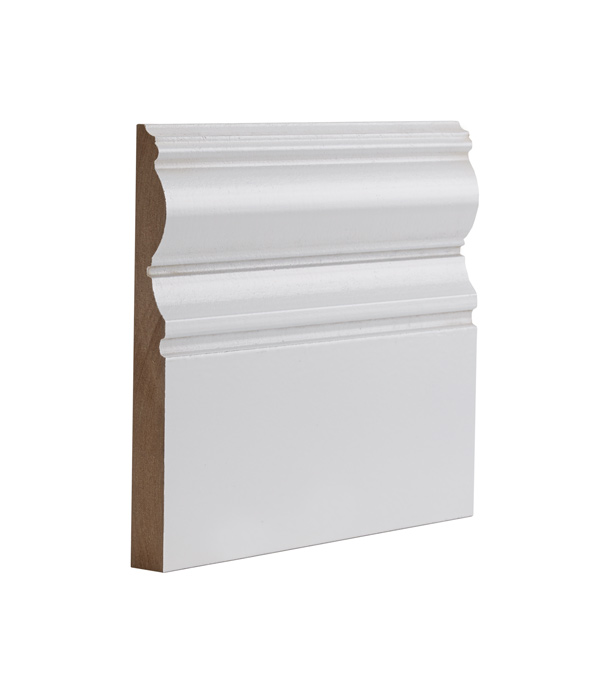 White Primed Victoriana Skirting image