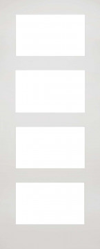 Image of COVENTRY 4L GLAZED WHITE FD30 PRIMED 