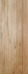 BUTTON BEAD LEDGED & BRACED OAK Unfinished