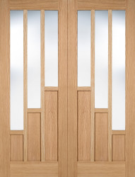 COVENTRY PAIRS Pre-finished OAK Clear Glazed