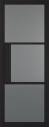 TRIBECA TINTED GLAZED BLACK Pre-finished 