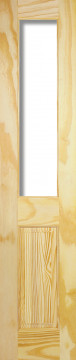 Image of CLEAR PINE RICHMOND 1L UNGLAZED Half Door