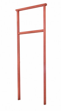 FANLIGHT HARDWOOD EXTERNAL DOOR FRAME Unassembled image