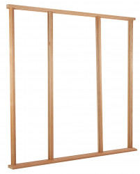 Engineered Hardwood Vestibule Frame Kit unassembled