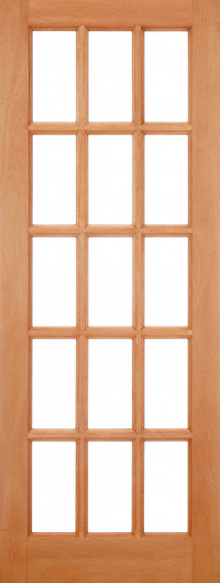 SA 15L UNGLAZED DOWEL HARDWOOD EXTERNAL . image