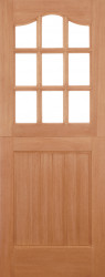 STABLE 9L GLAZED M&T HARDWOOD EXTERNAL Door