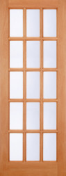 SA 15L Hardwood M&T CLEAR GLAZED LP EXTERNAL .