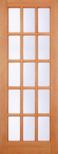 SA 15L Hardwood M&T CLEAR GLAZED LP EXTERNAL image