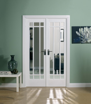 Image of W4 White Manhattan Room Dividers