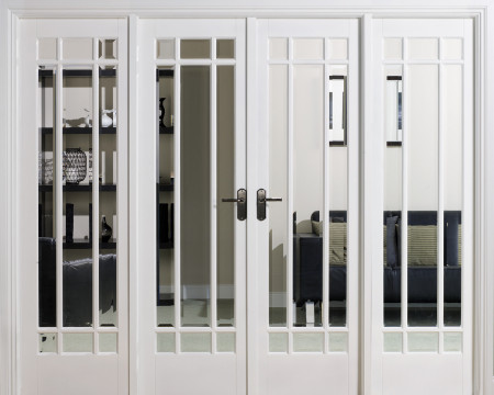 Image of W8 White Manhattan Room Dividers
