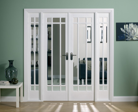 Image of W6 White Manhattan Room Dividers