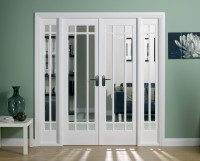 W6 White Manhattan Room Dividers image