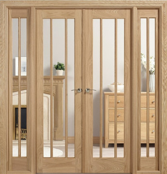 Image of LINCOLN W6 ROOM DIVIDER OAK Unfinished