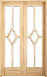 REIMS W4 ROOM DIVIDER OAK Pre-finished