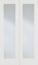 WHITE PATTERN 20 GLAZED PAIR Primed