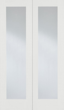 Image of WHITE PATTERN 20 GLAZED PAIR Primed