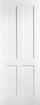 Image of LONDON 4P FIRE DOOR WHITE PRIMED