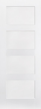 Image of White Shaker 4 panel