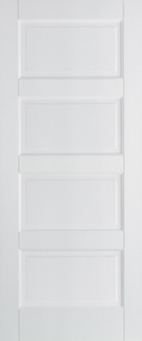 CONTEMPOARY  FIRE DOOR WHITE PRIMED image