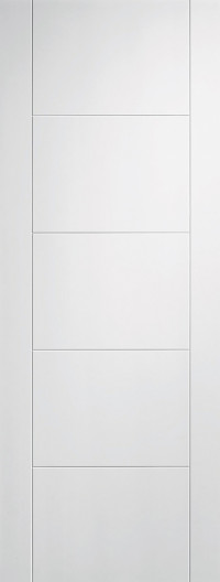 WHITE VANCOUVER 5P FIRE DOOR PRIMED WHITE image