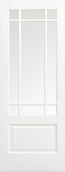 WHITE DOWNHAM GLAZED 9L PRIMED