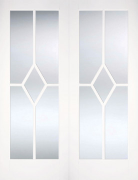 Image of REIMS GLAZED PAIRS WHITE Primed
