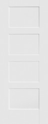 CONTEMPORARY FLAT PANEL SHAKER WHITE Primed