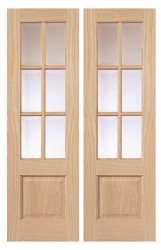 DOVE GLAZED PAIR OAK Unfinished