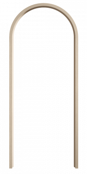 Image of BLONDE OAK CURVED DOOR LINING