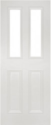 ROCHESTER 2L GLAZED WHITE Primed