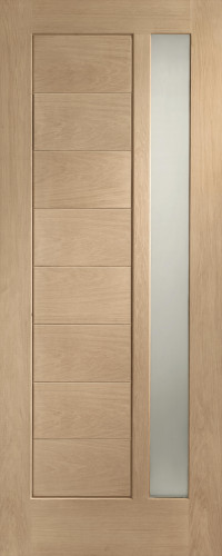 Modena Glazed Prefinished Door image