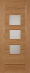 MONZA GLAZED OAK EXTERNAL Door