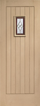 Image of Stratford Stable Onyx Engineered Oak Door