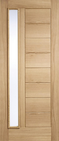 Goodwood Glazed Engineered Oak Door image
