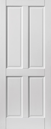 Colonial 4 Panel Extreme Prefinished White Door image