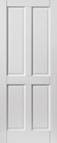 Colonial 4 Panel Extreme Prefinished White Door image