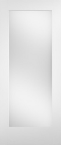 Pattern 10 Double Glazed White Primed Tricoya Door image