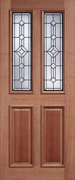 Image of Derby  Diamond Hardwood Door