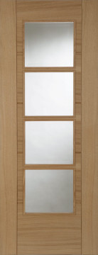 Image of Oak ISEO Central 4 Light Glazed