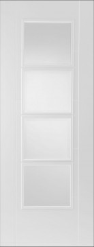 Image of White Primed Iseo 4 Light Glazed fire