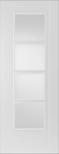 White Primed Iseo 4 Light Glazed fire image