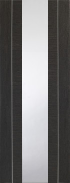 Image of Forli Glazed Dark Grey Door