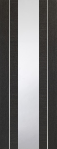 Forli Glazed Dark Grey Door image