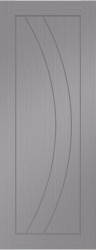 SALERNO FD30 LAMINATE WHITE GREY Pre-finished