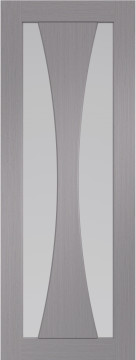 Image of Verona Glazed Light Grey Door