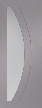 Image of Salerno Glazed Light Grey Door
