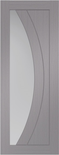 Salerno Glazed Light Grey Door image