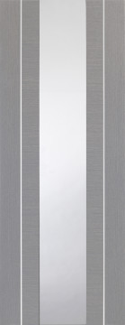 Image of Forli Glazed Light Grey Door