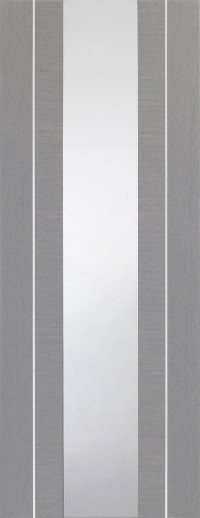 Forli Glazed Light Grey Door image